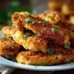 baked chicken tenders - featured image