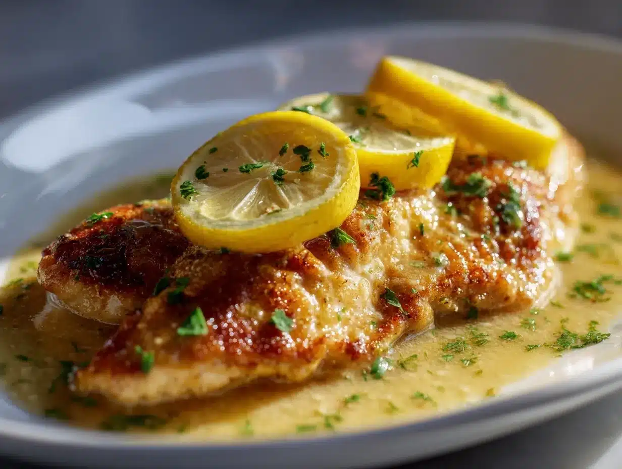 Barefoot Contessa Chicken Piccata preparation steps