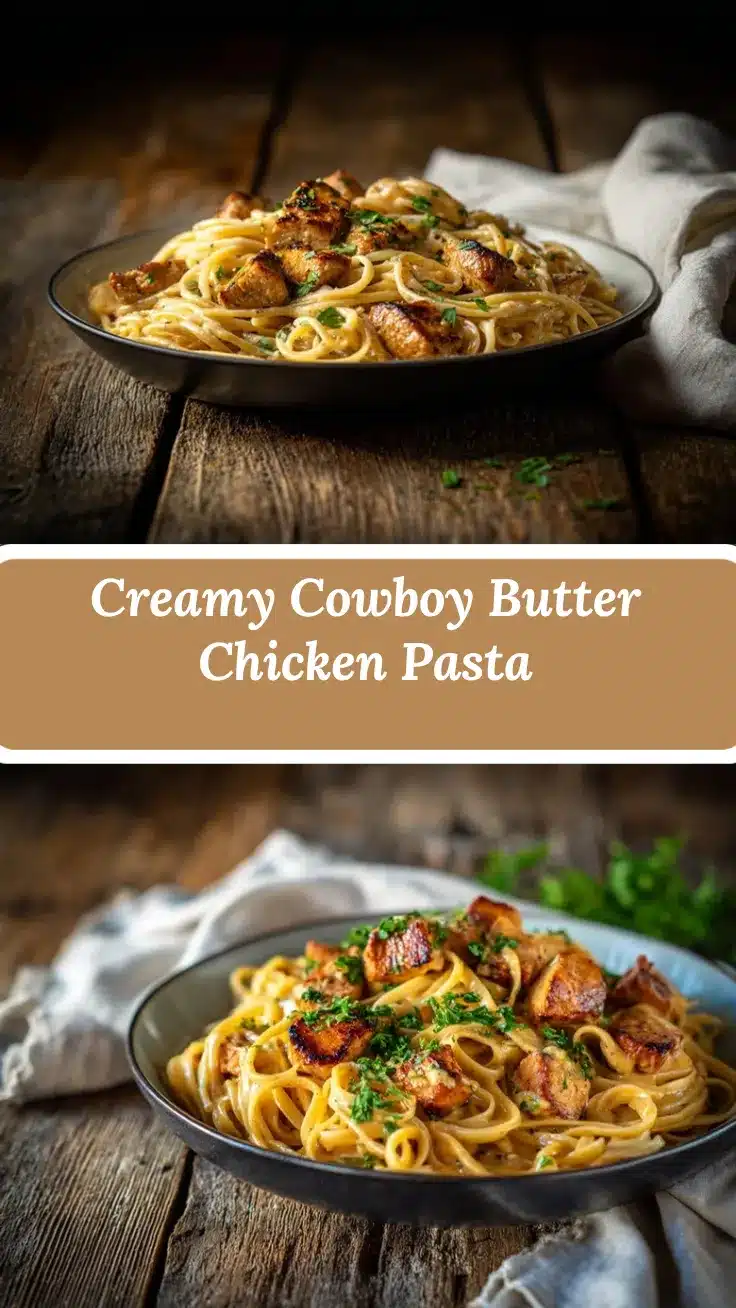 cowboy butter chicken pasta recipe