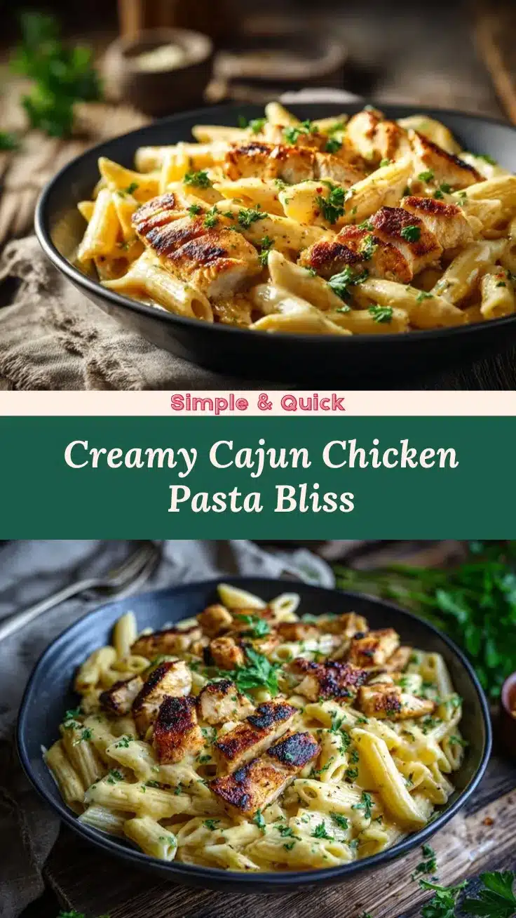 Creamy Cajun Chicken Pasta recipe