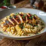 Creamy Garlic Parmesan Chicken Pasta - featured image