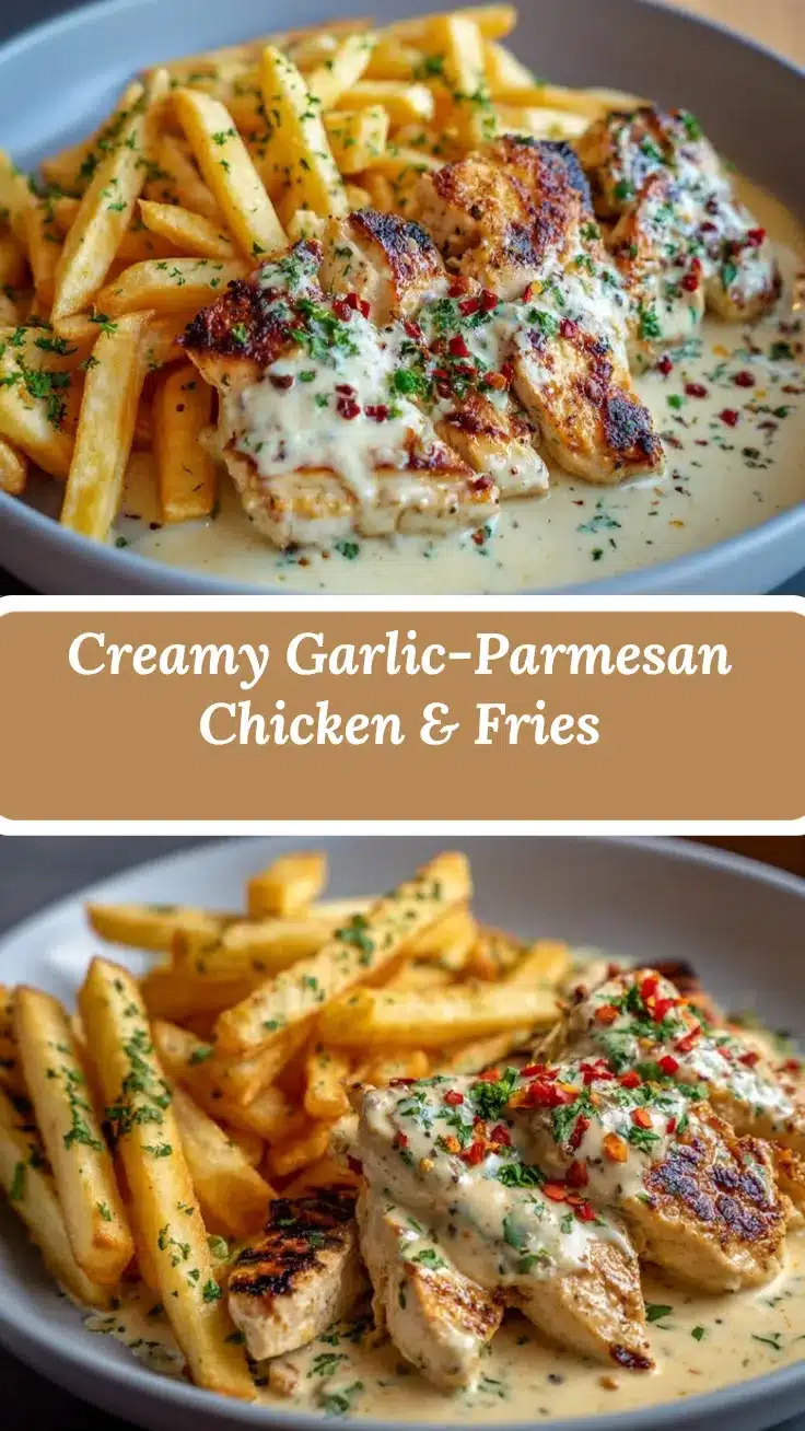 Creamy Garlic Parmesan Chicken recipe