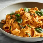 creamy tomato pasta - featured image