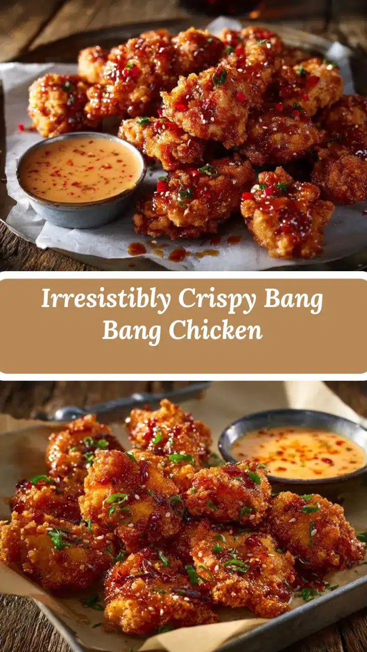 Crispy Bang Bang Chicken recipe