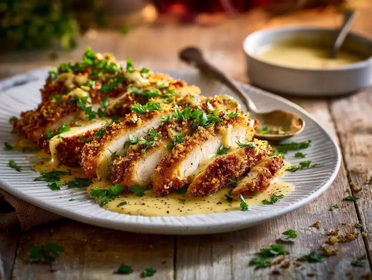 Crispy Parmesan Chicken preparation steps