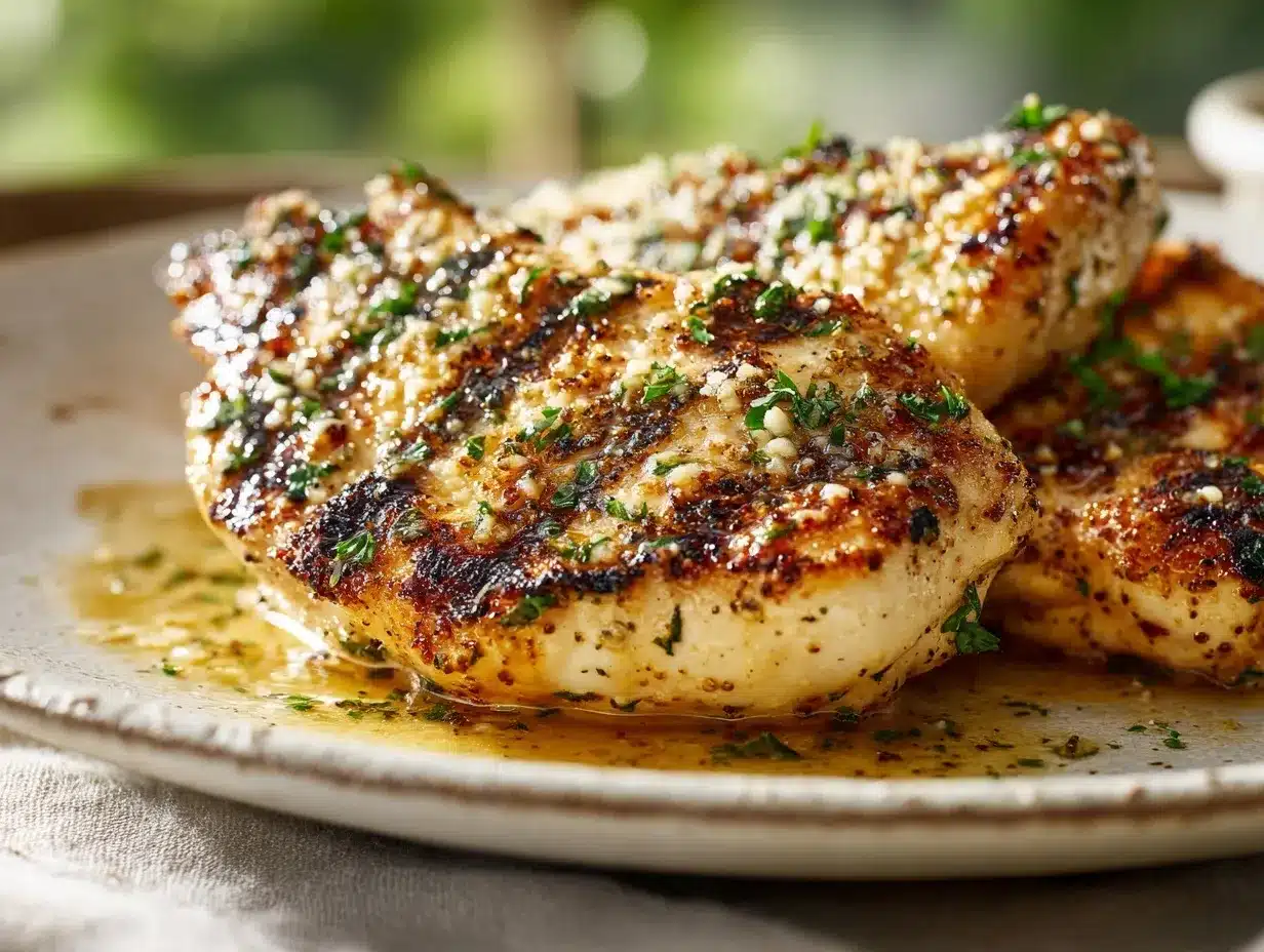 Garlic Parmesan Chicken preparation steps