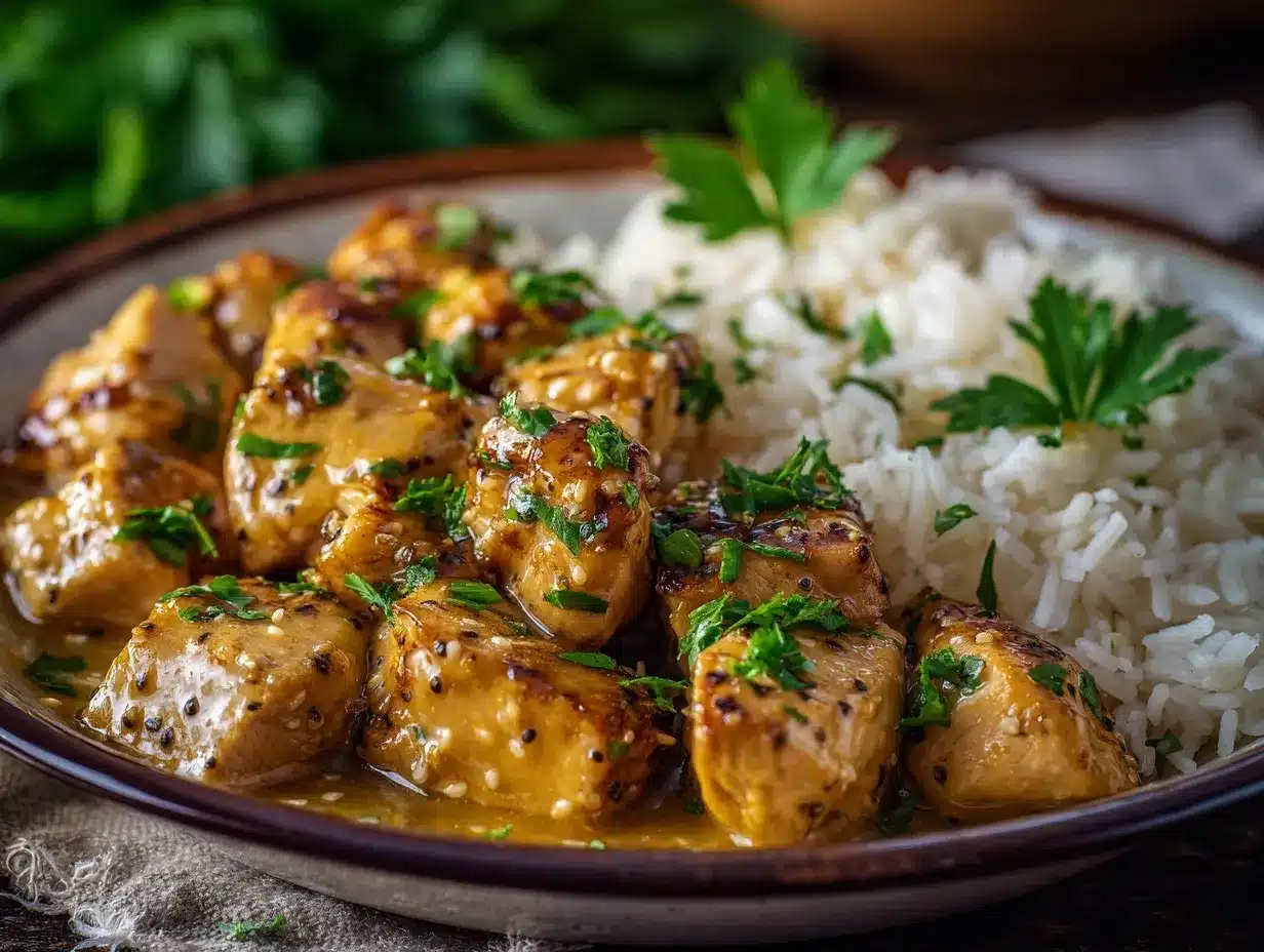 Honey Mustard Chicken Recipe preparation steps