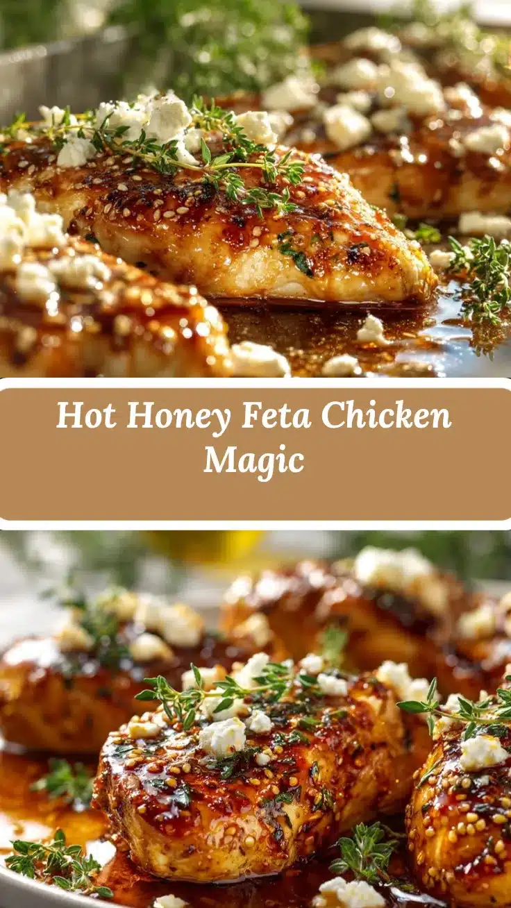 Hot Honey Feta Chicken recipe