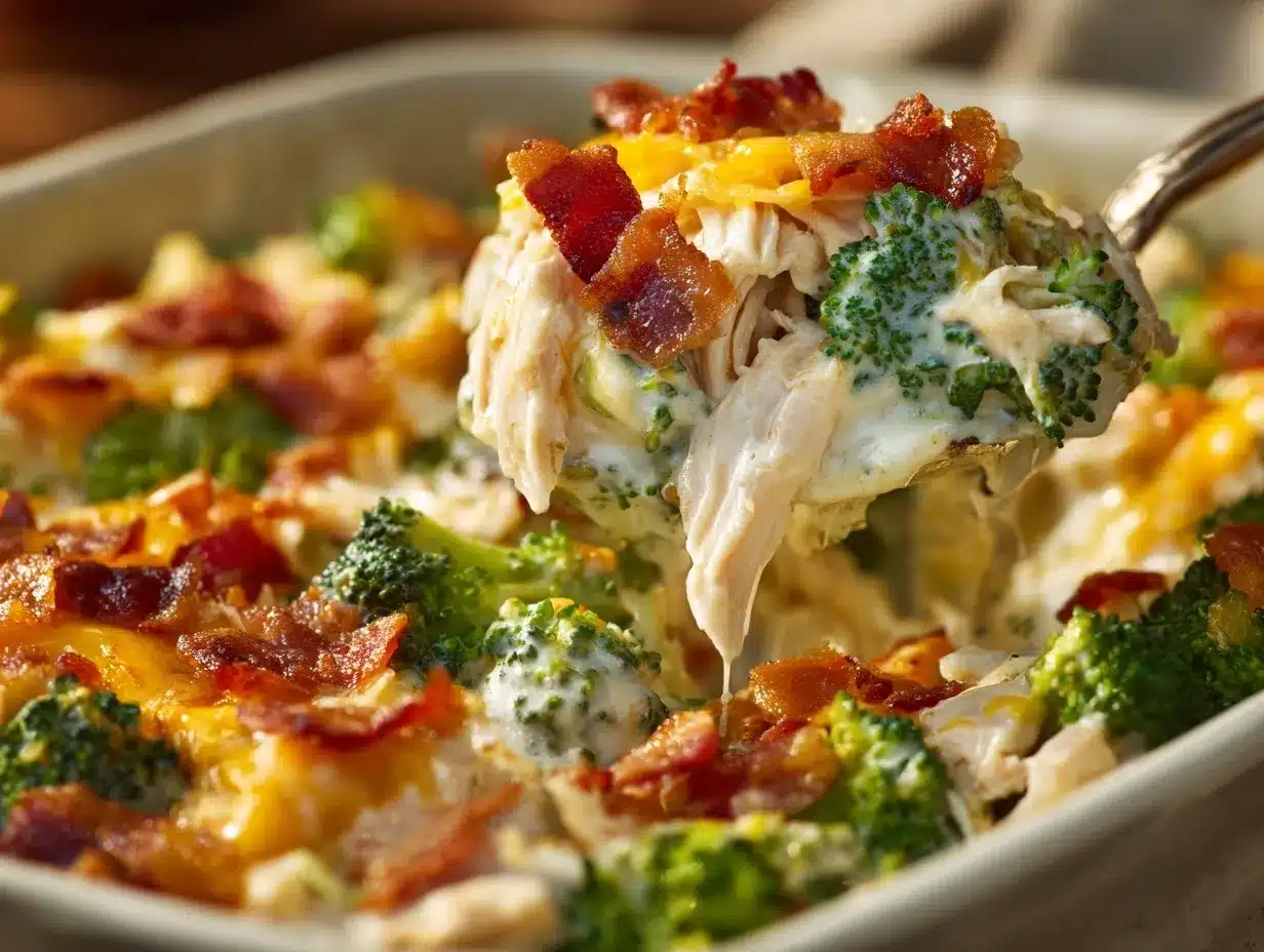 low carb chicken casserole preparation steps