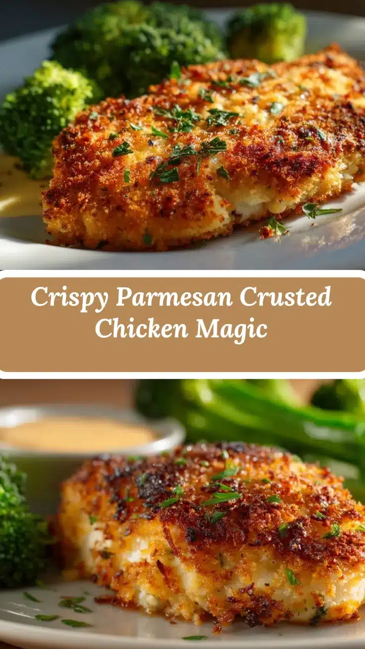 Parmesan Crusted Chicken recipe