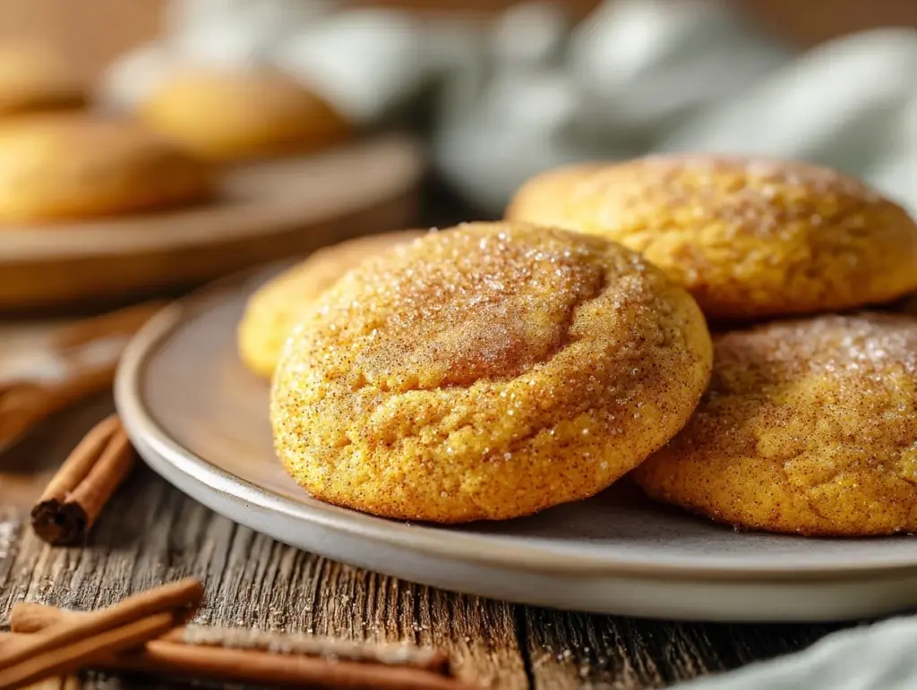 pumpkin spice sugar cookies - featured image