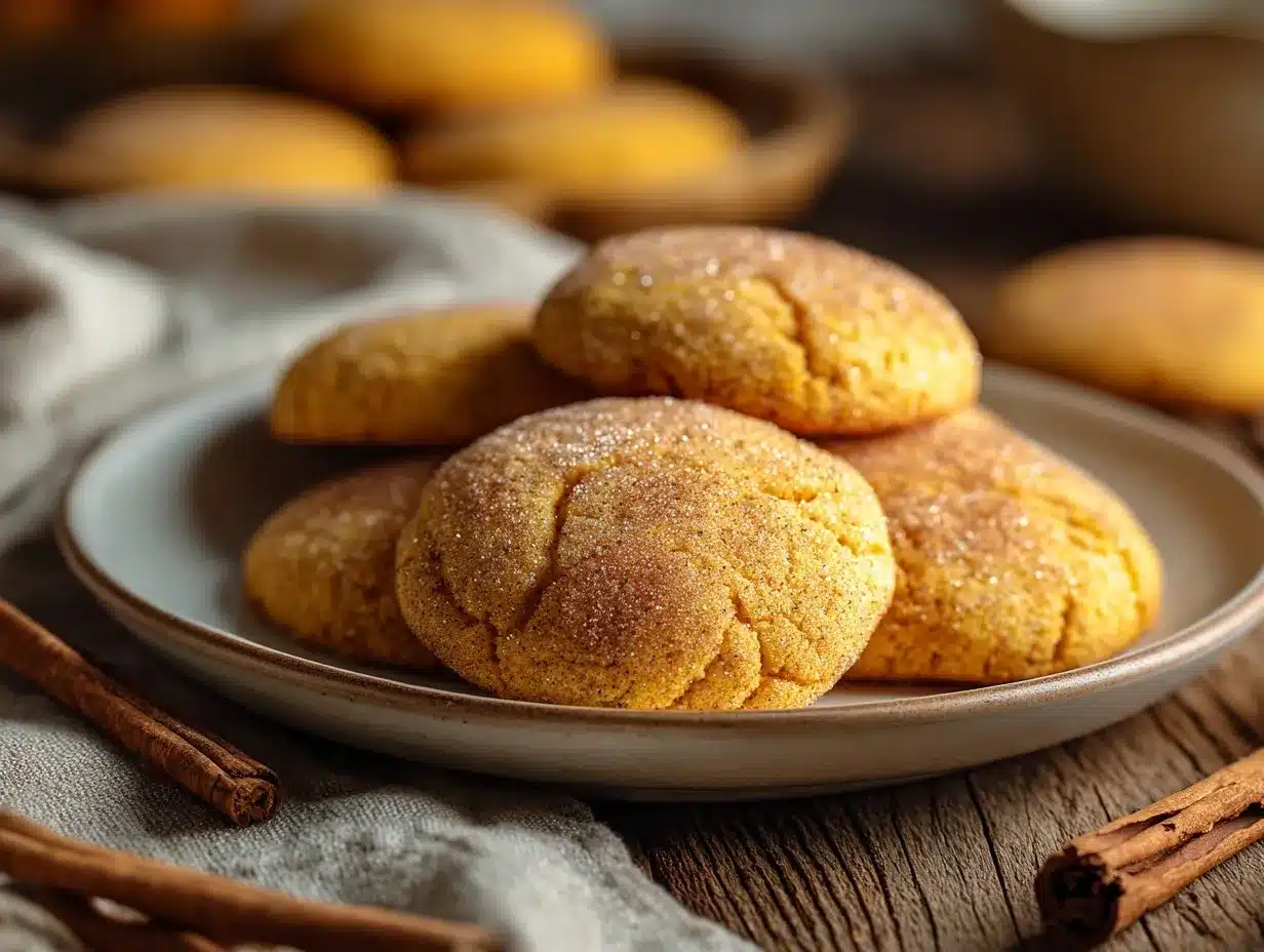 pumpkin spice sugar cookies preparation steps