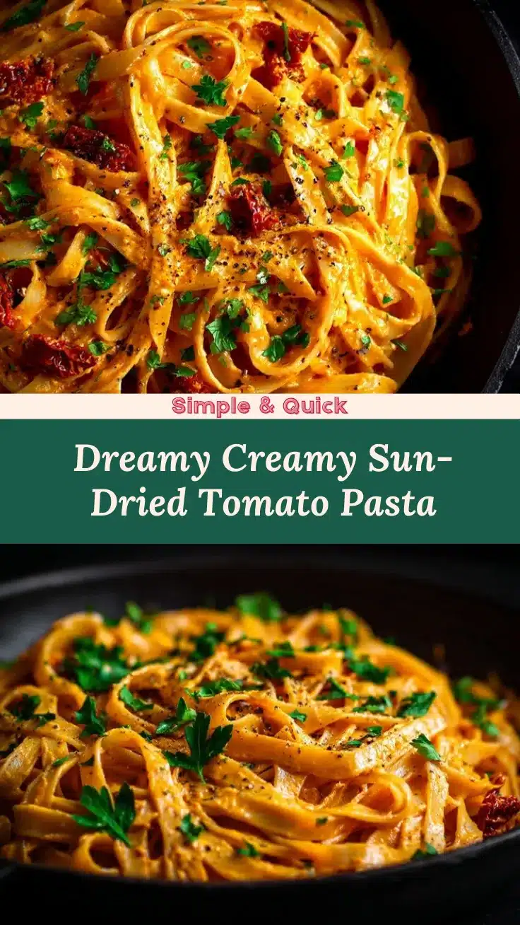 sun-dried tomato vegan pasta recipe