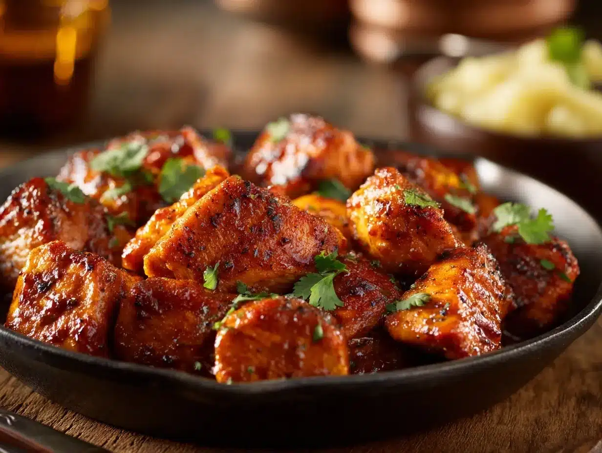 Texas Roadhouse Butter Chicken Skillet preparation steps