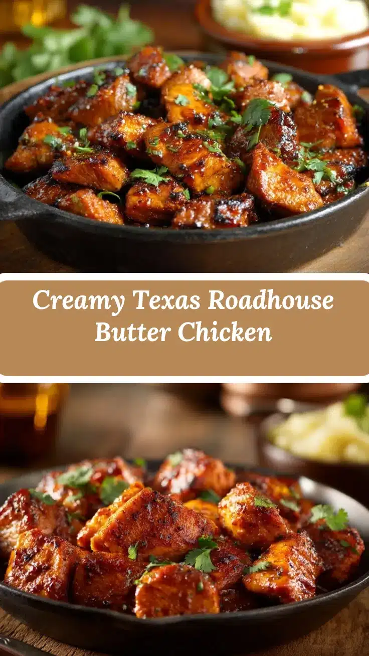 Texas Roadhouse Butter Chicken Skillet recipe