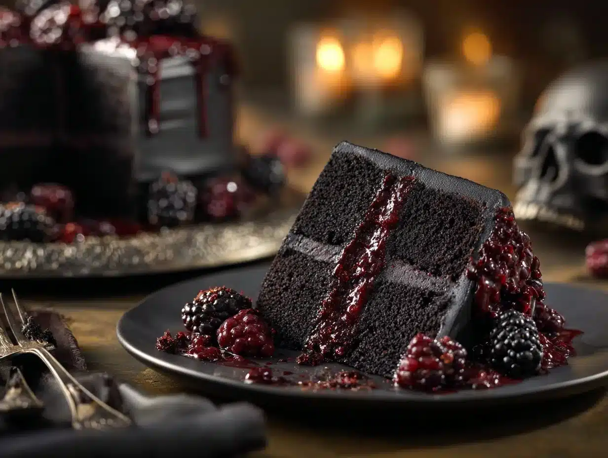 black velvet cake preparation steps