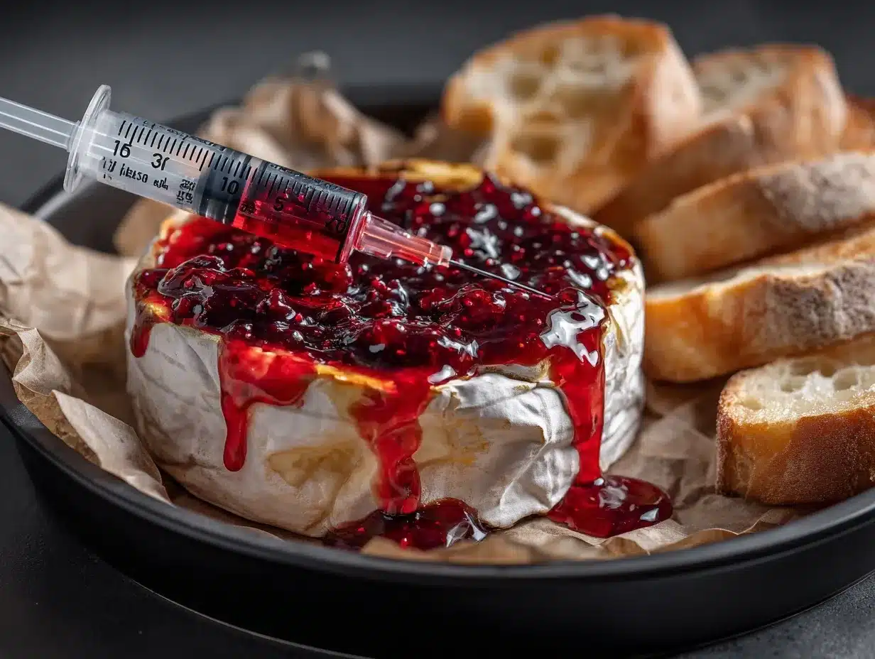 bloody baked brie preparation steps