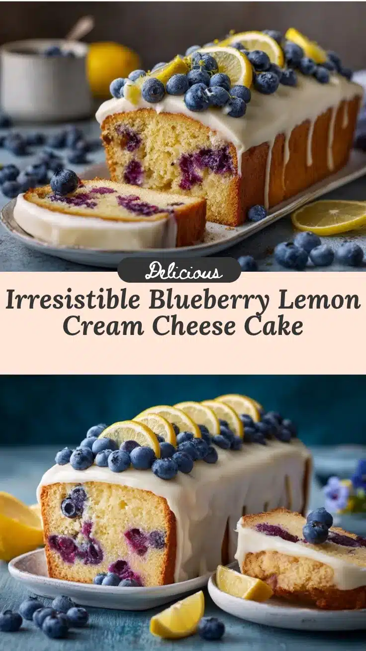 blueberry lemon pound cake recipe