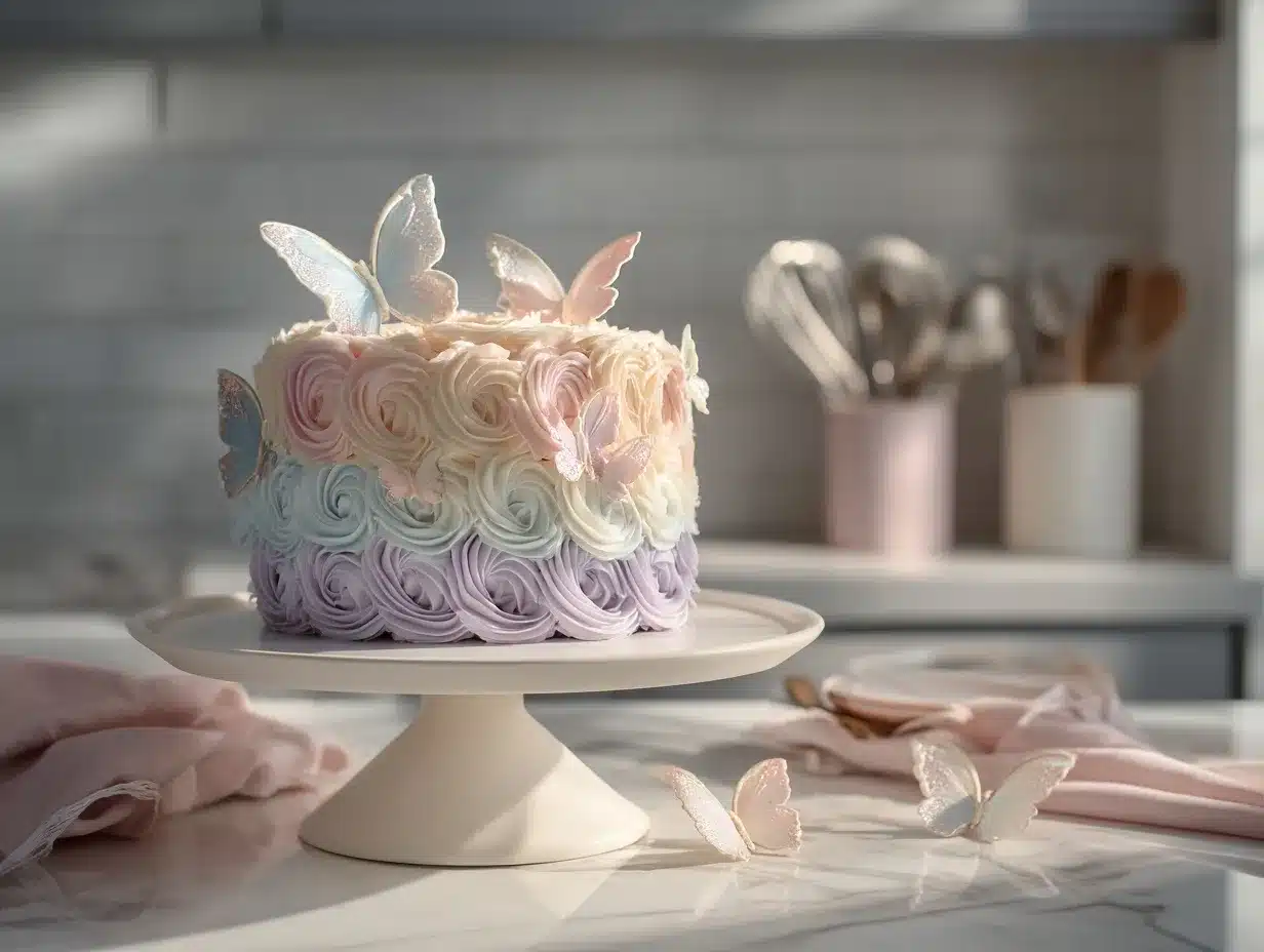 butterfly cake preparation steps