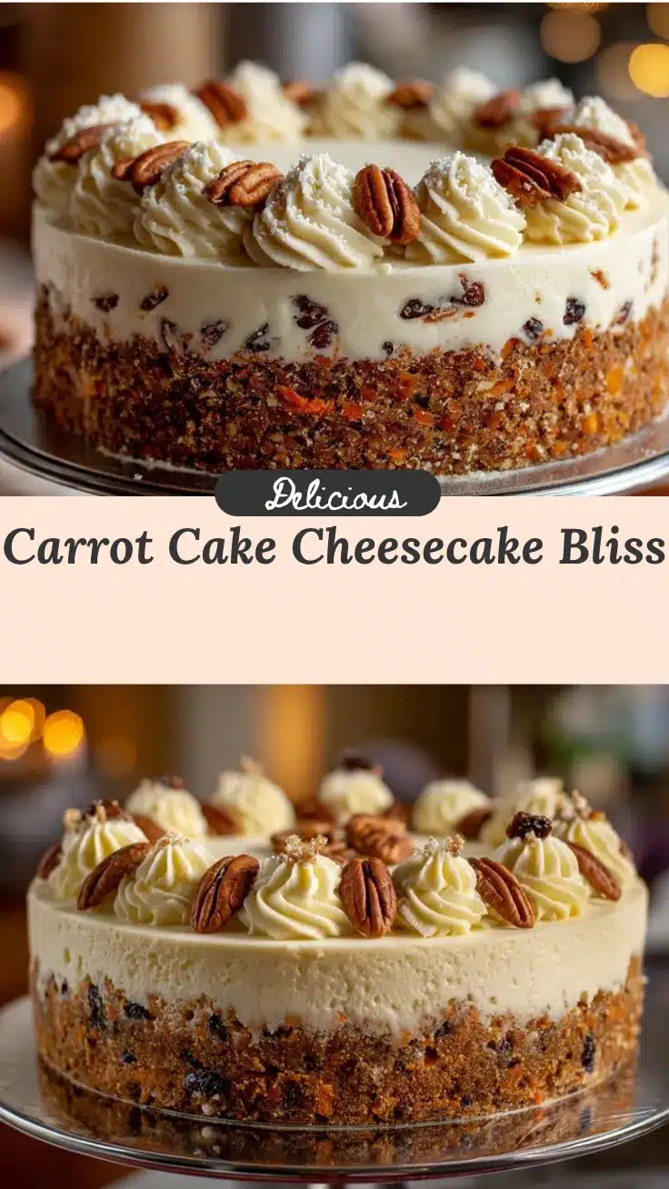 Carrot Cake Cheesecake recipe