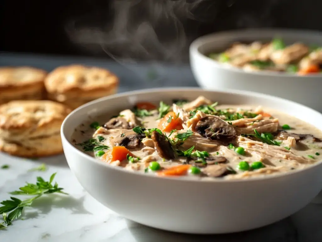 chicken pot pie soup - featured image