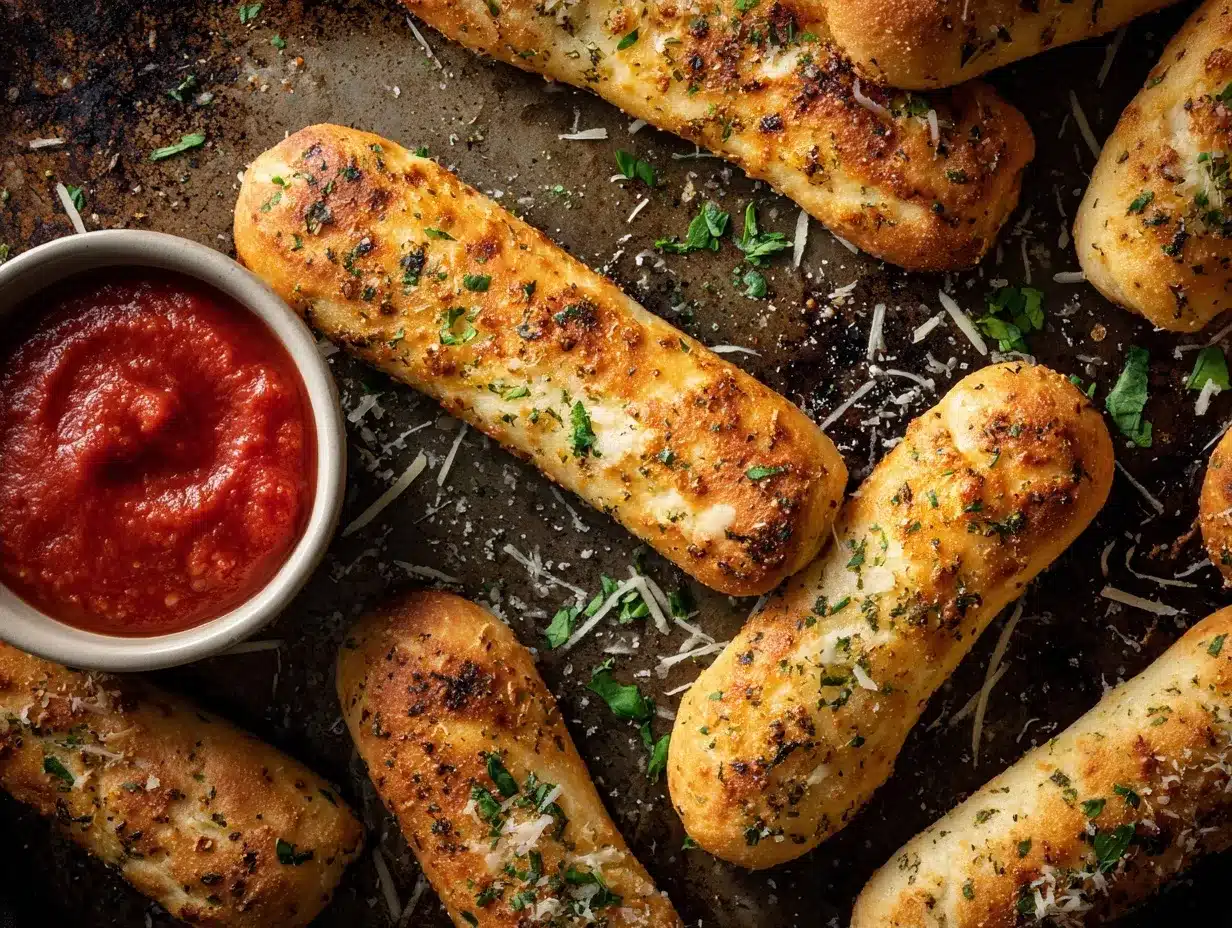 Halloween breadstick bones preparation steps