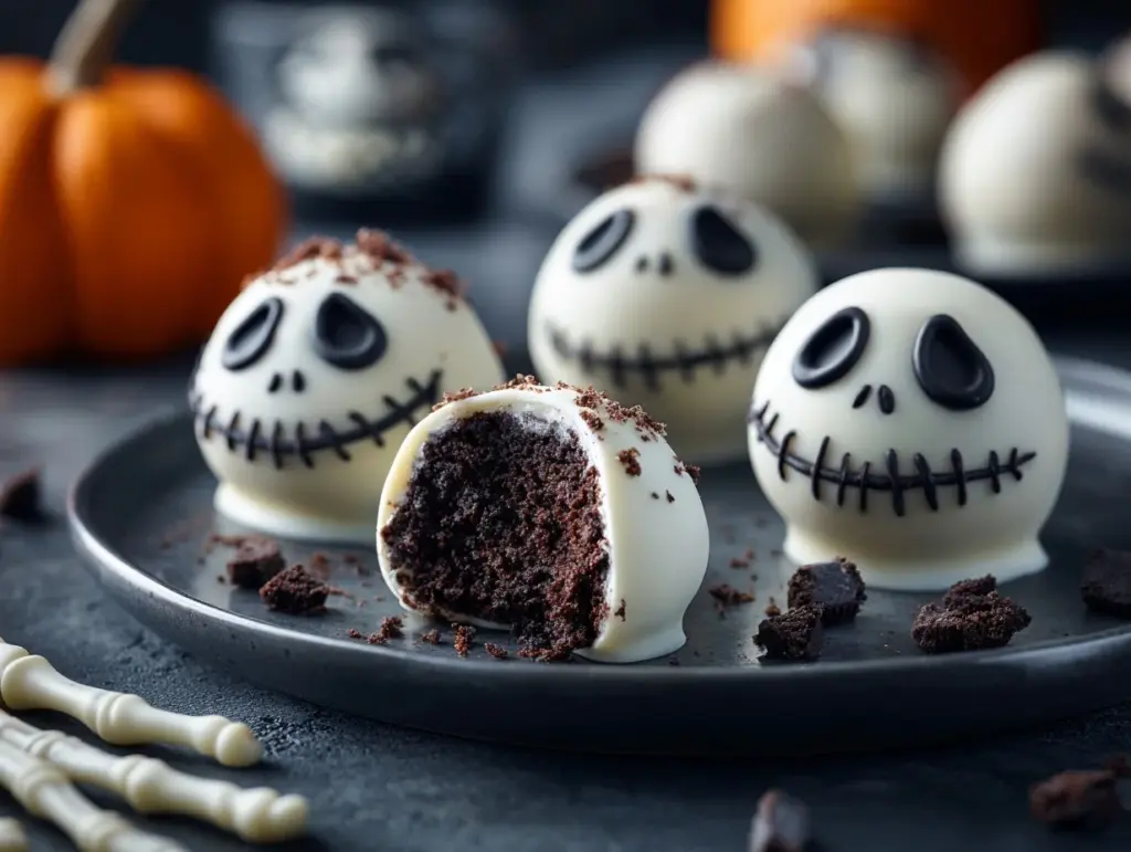 Jack Skellington Oreo Truffles - featured image