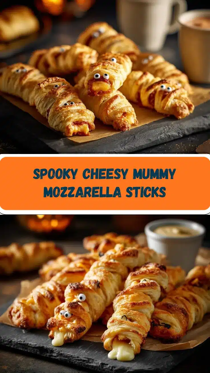 mummy mozzarella sticks recipe