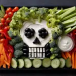 skeleton veggie platter - featured image