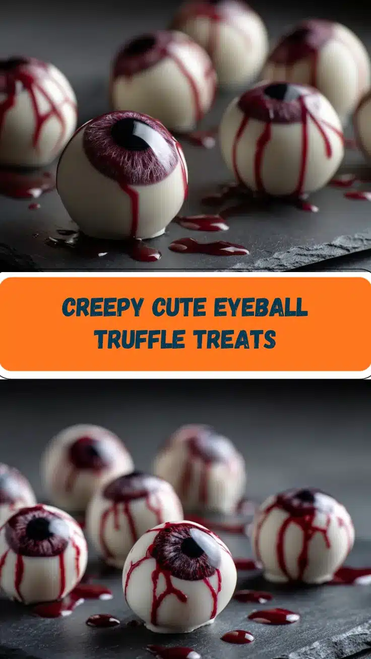 spooky eyeball truffles recipe