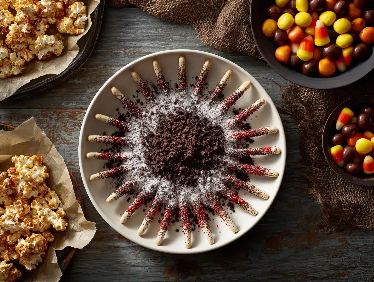 spooky Halloween ashtray treats preparation steps