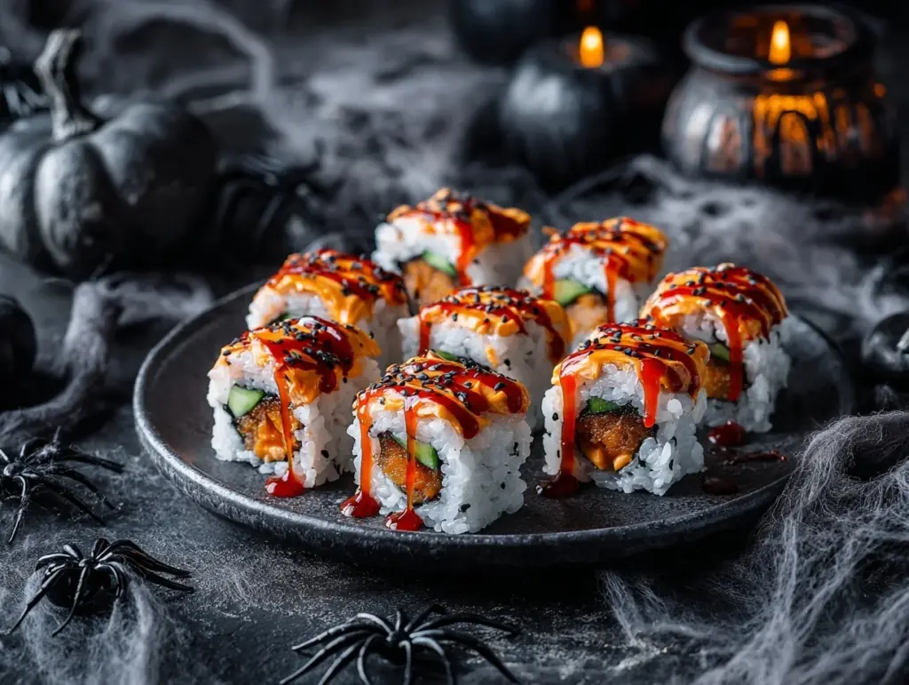 spooky Halloween sushi - featured image