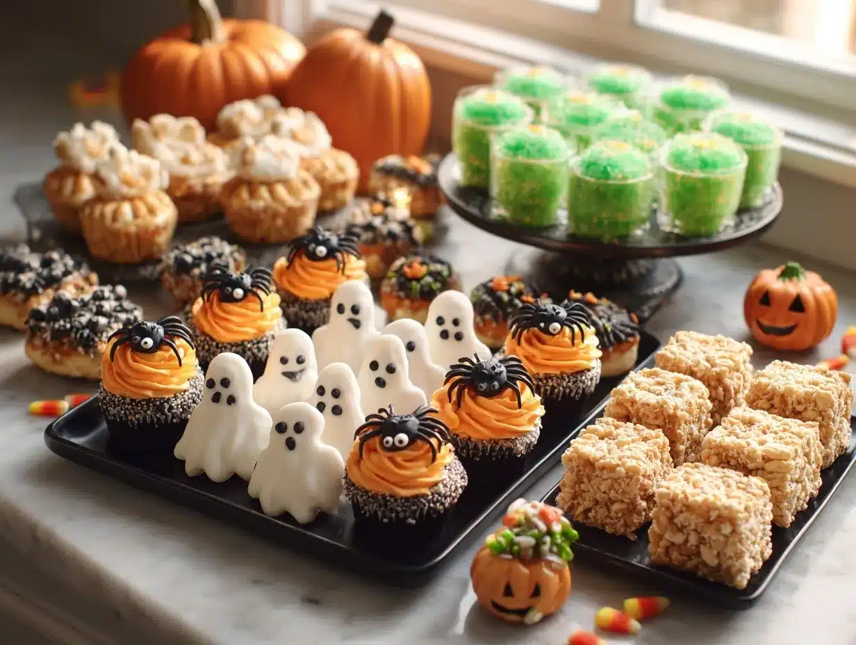 spooky Halloween treats preparation steps