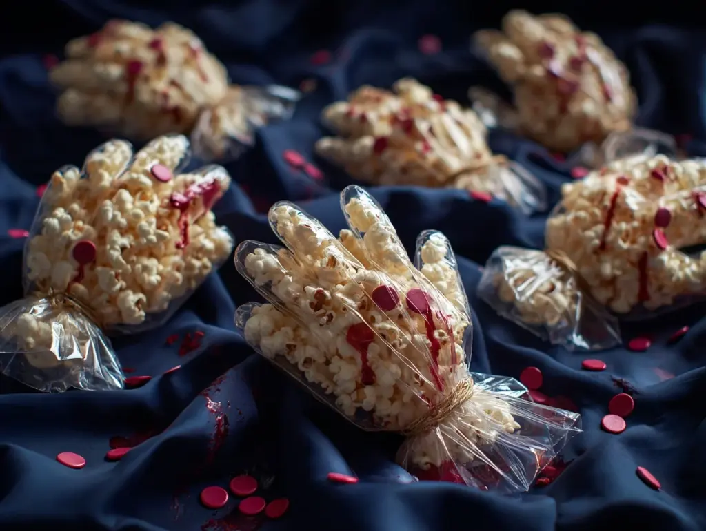 Spooky Popcorn Hands - featured image