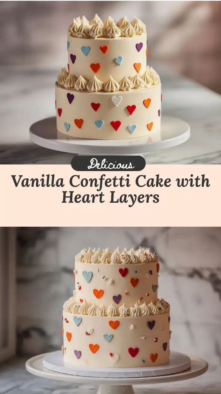 vanilla confetti cake recipe