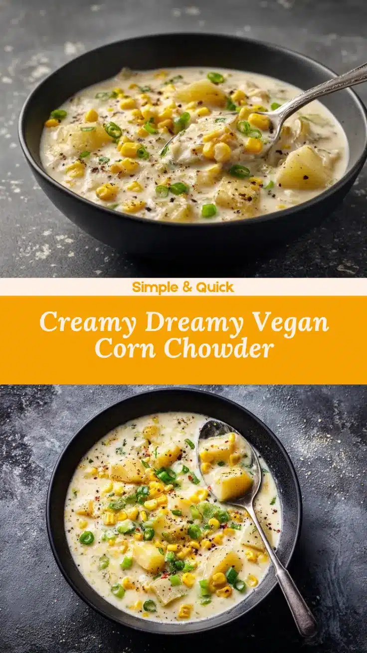 vegan corn chowder recipe