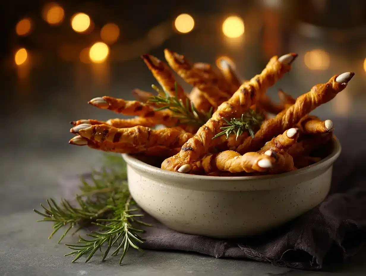 witch finger breadsticks preparation steps