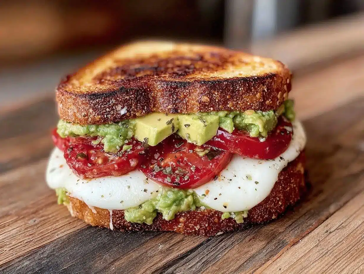 avocado grilled cheese preparation steps