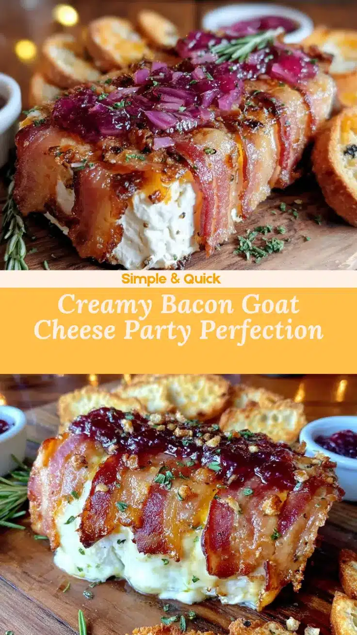 bacon goat cheese log recipe