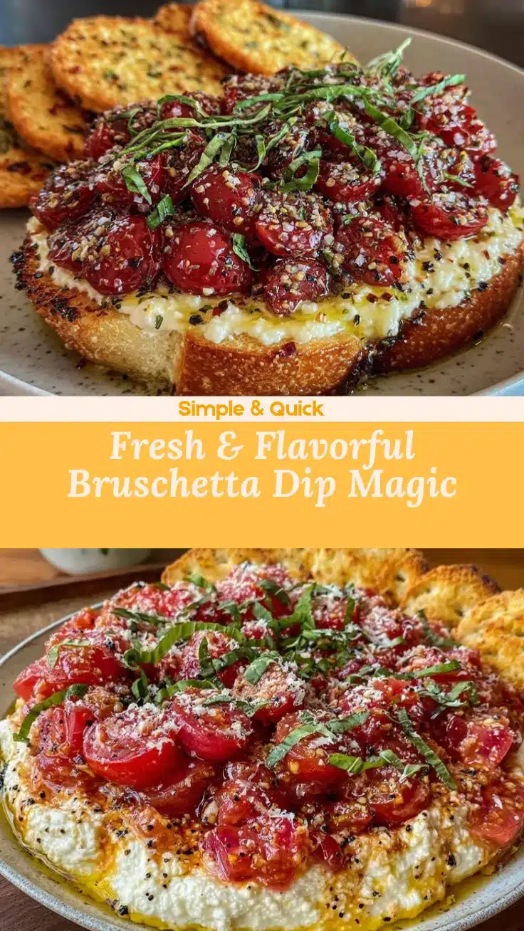 bruschetta dip recipe