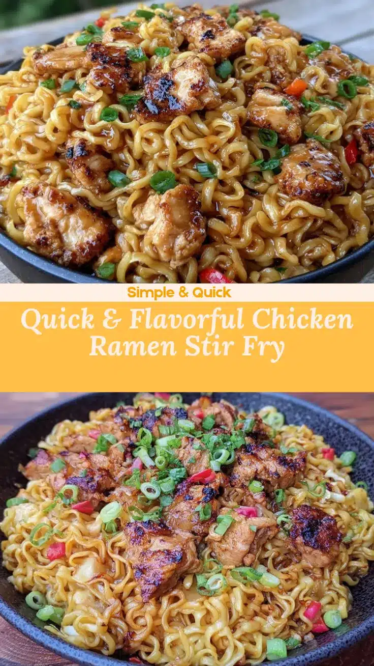chicken ramen stir fry recipe