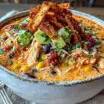 creamy chicken tortilla soup - featured image