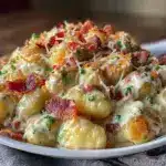 Creamy Crack Chicken Gnocchi - featured image