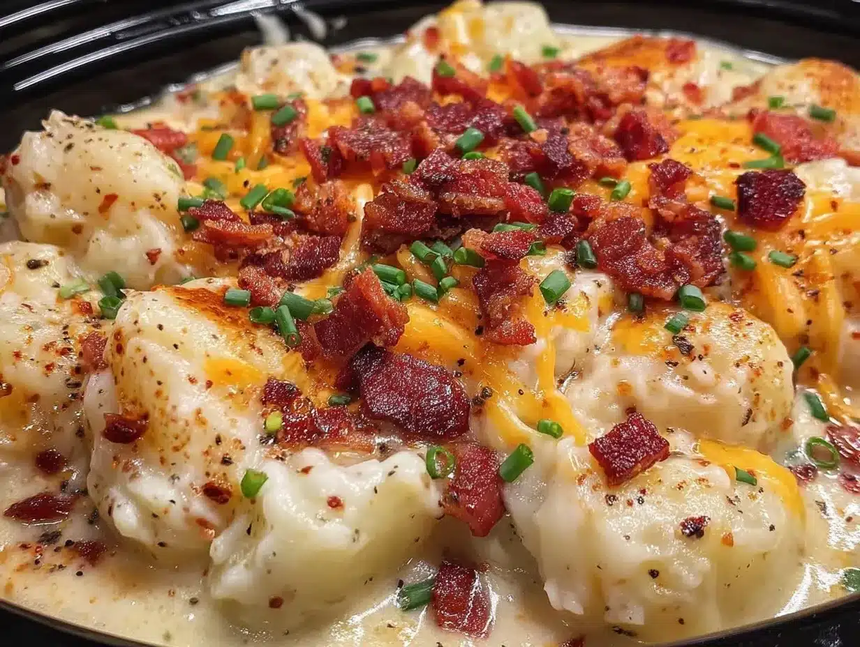 crock pot crack potato soup preparation steps