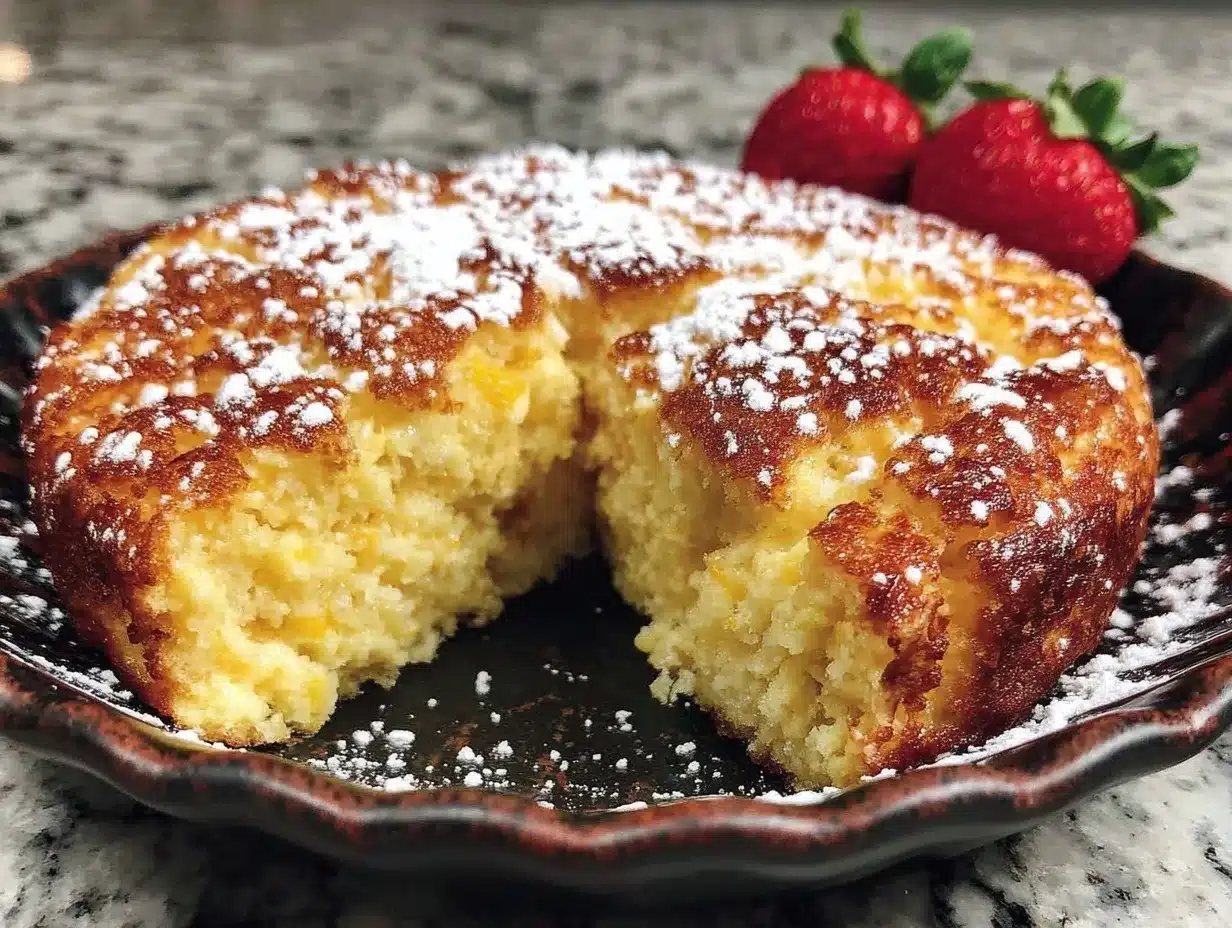 French butter cake preparation steps