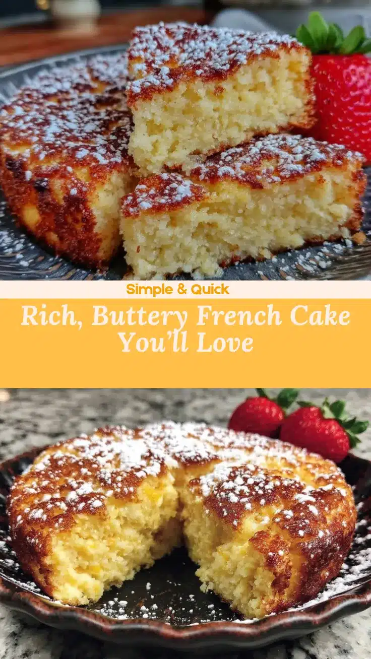 French butter cake recipe