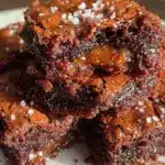 fudgy chewy brookies - featured image