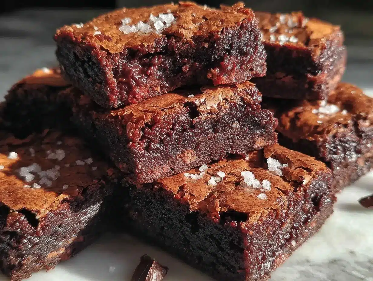 fudgy chewy brookies preparation steps