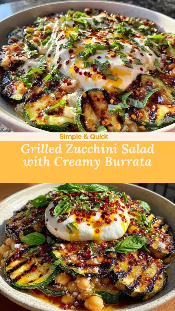 grilled zucchini salad recipe