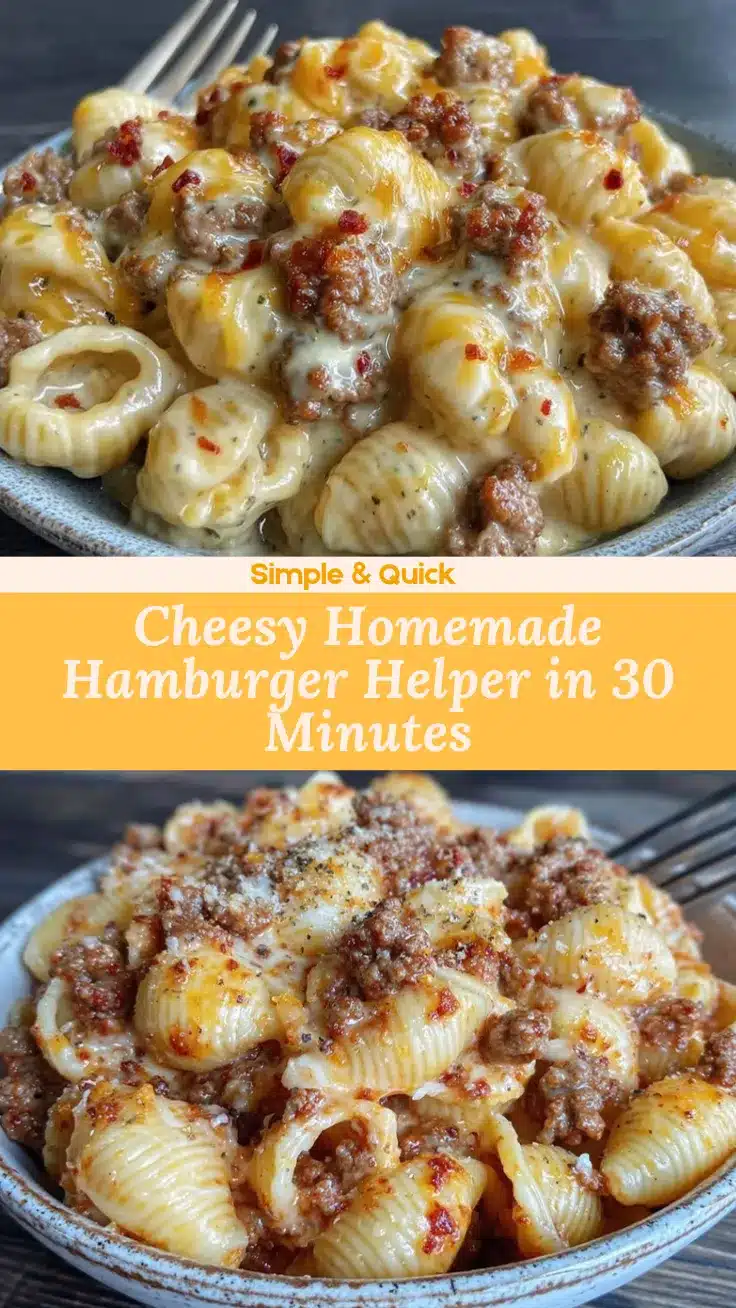 homemade Hamburger Helper recipe